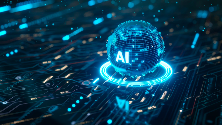 AI Emotional Interaction Technology Illustration